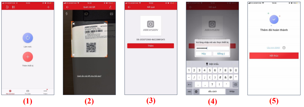 HƯỚNG DẪN XÓA TÀI KHOẢN HIK-CONNET TRÊN APP ĐIỆN THOẠI